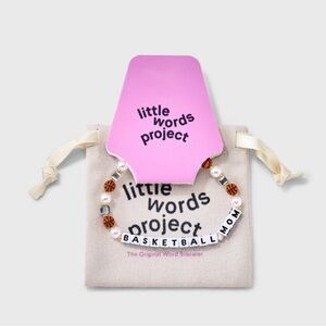 Little Words Project “Basketball Mom” Beaded Bracelet